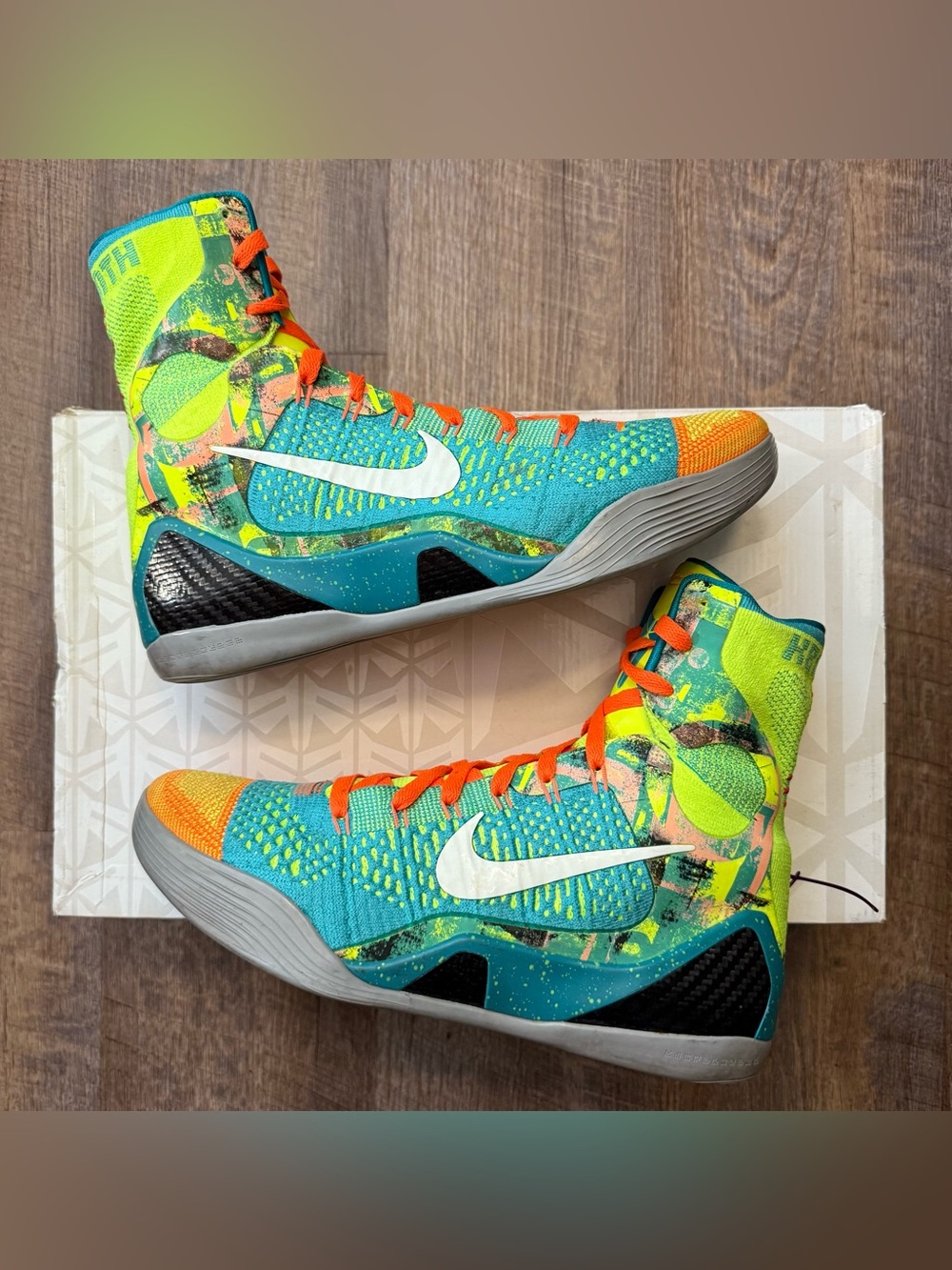 Nike Kobe 9 IX Elite High Influence Multicolor